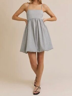 Gilli New York bubble hem mini dress. Worn once. Size M.